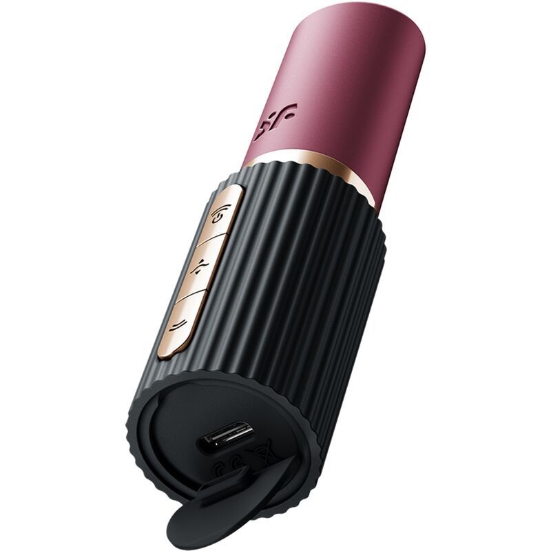 SATISFYER - PRO 2 KISS WAVE STIMOLATORE CLITORIDEO GRANATO / NERO SATISFYER - PRO 2 KISS WAVE STIMOLATORE CLITORIDEO GRANATO / NERO