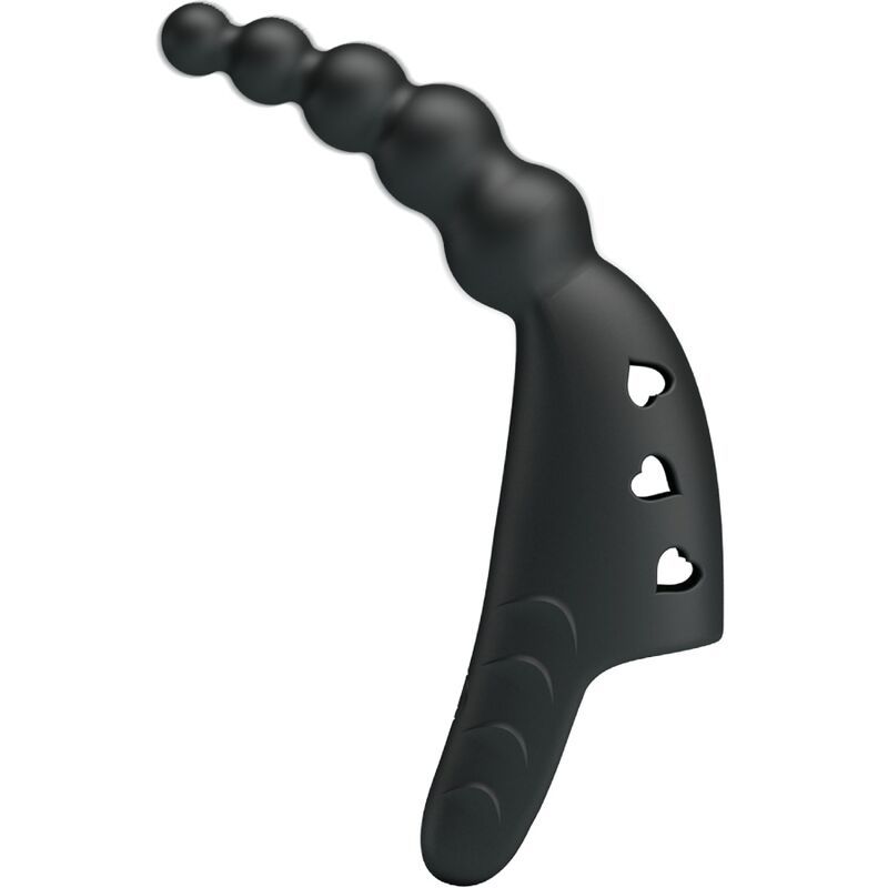 PRETTY LOVE - VIBRATORE DA DITA JORDIN 10 VIBRAZIONI NERO PRETTY LOVE - JORDIN FINGER VIBRATOR 10 VIBRATIONS BLACK