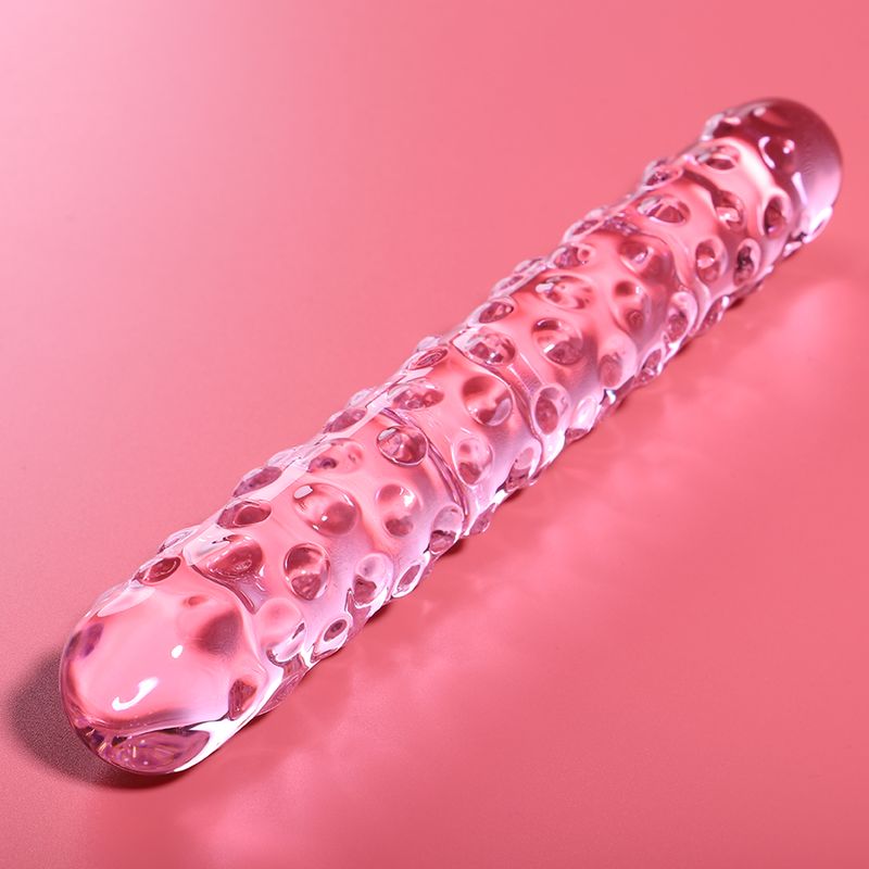NEBULA SERIES BY IBIZA - MODELLO 15 DILDO IN VETRO BOROSILICATO ROSA 18.5 CM -O- 3 CM NEBULA SERIES BY IBIZA - MODEL 15 DILDO BOROSILICATE GLASS PINK 18.5 CM -O- 3 CM