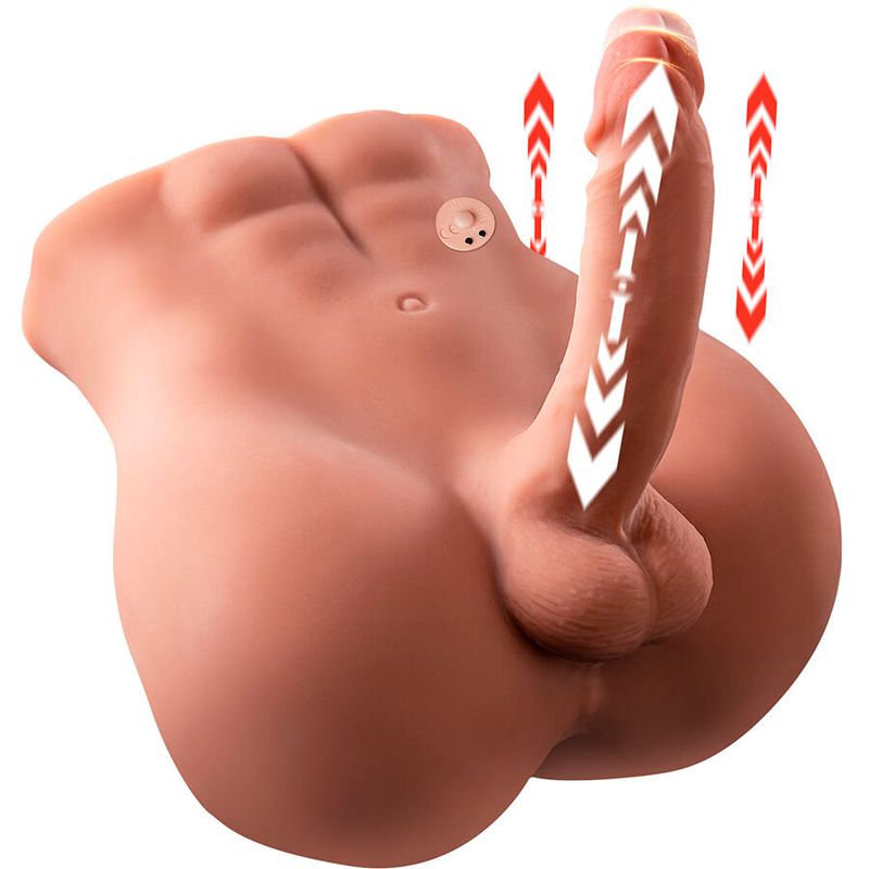 XISE - BERTLETT DILDO ASS DILDO REALISTICO E MASTURBATORE ANALE POSIZIONE FRONTALE CON SPINTA 18 CM XISE - BERTLETT DILDO ASS DILDO REALISTICO E MASTURBATORE ANALE POSIZIONE FRONTALE CON SPINTA 18 CM