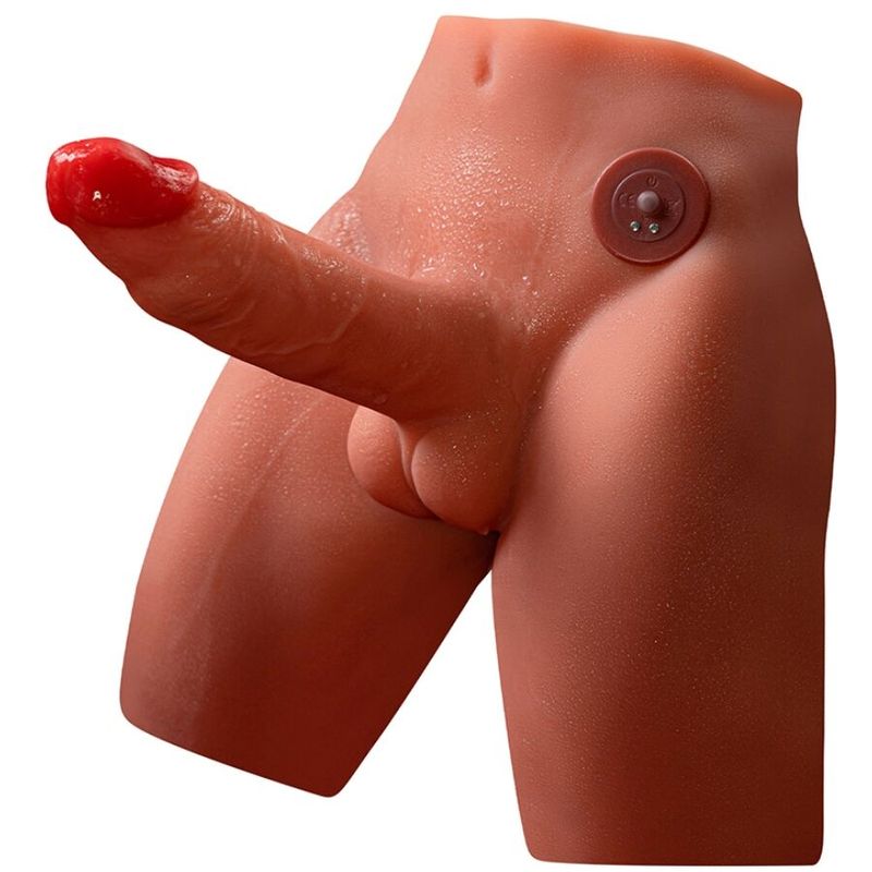 XISE - JASON DILDO MASTURBATORE REALISTICO CON SPINTA E VIBRAZIONE 17 CM XISE - JASON DILDO MASTURBATORE REALISTICO CON SPINTA E VIBRAZIONE 17 CM