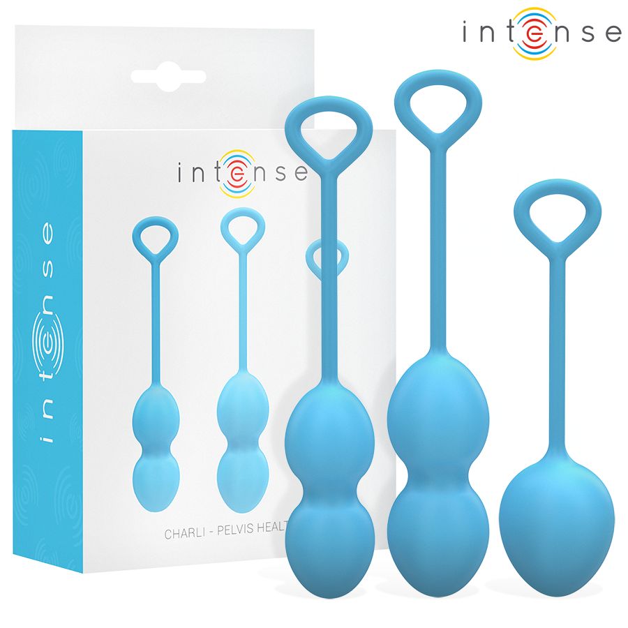 INTENSE - KIT PALLINE KEGEL CHARLI BLU INTENSE - CHARLI KEGEL BALL KIT OCEAN BLUE