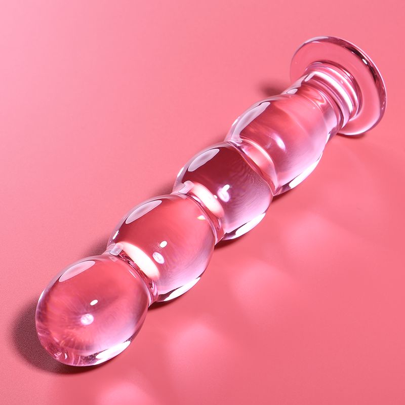 NEBULA SERIES BY IBIZA - MODELLO 10 DILDO IN VETRO BOROSILICATO ROSA 16.5 CM -O- 3.5 CM NEBULA SERIES BY IBIZA - MODELLO 10 DILDO IN VETRO BOROSILICATO ROSA 16.5 CM -O- 3.5 CM