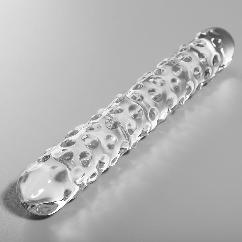 NEBULA SERIES BY IBIZA - MODELLO 15 DILDO IN VETRO BOROSILICATO TRASPARENTE 18.5 CM -O- 3 CM NEBULA SERIES BY IBIZA - MODELLO 15 DILDO IN VETRO BOROSILICATO TRASPARENTE 18.5 CM -O- 3 CM