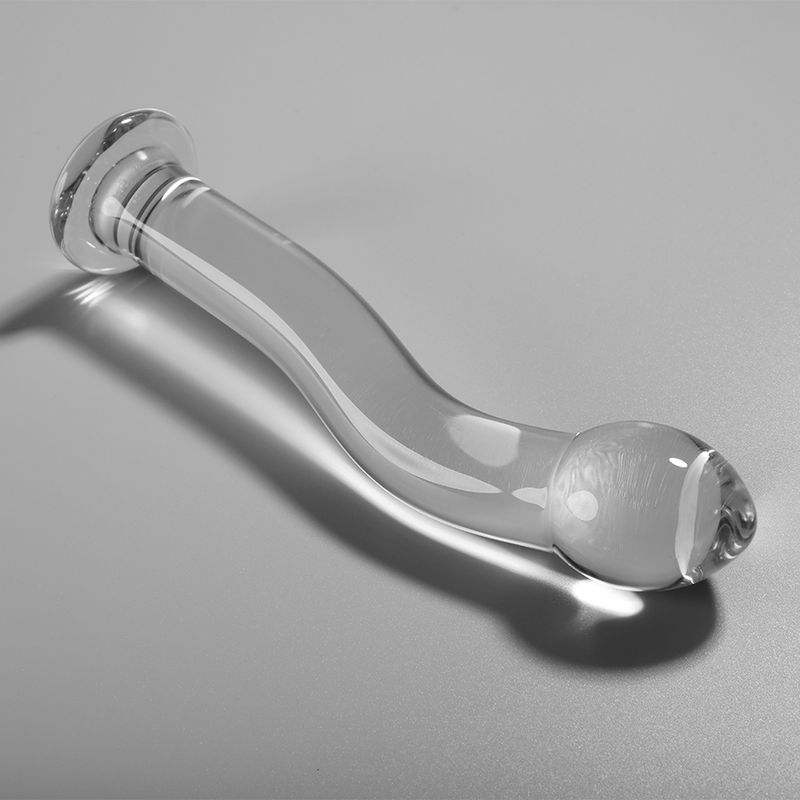 NEBULA SERIES BY IBIZA - MODELLO 18 DILDO IN VETRO BOROSILICATO TRASPARENTE 18.5 CM -O- 3.5 CM NEBULA SERIES BY IBIZA - MODELLO 18 DILDO IN VETRO BOROSILICATO TRASPARENTE 18.5 CM -O- 3.5 CM