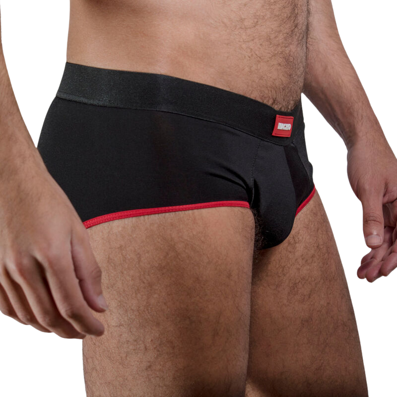 MACHO - MS24R SLIP ROSSO SCURO S MACHO - MS24R SLIP ROSSO SCURO S