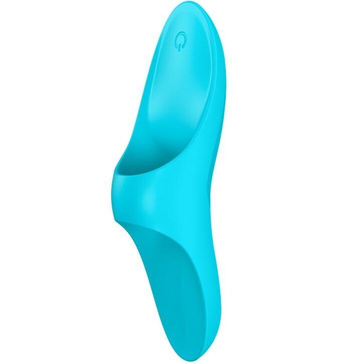 SATISFYER - VIBRATORE DA DITO TEASER LUCE BLU SATISFYER - TEASER FINGER VIBRATOR BLUE LIGHT