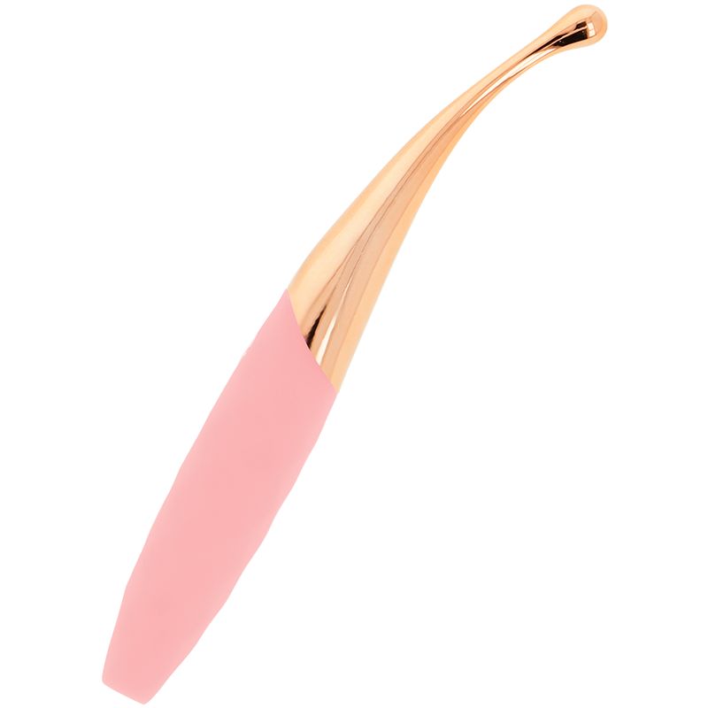 OHMAMA - STIMOLATORE CLITORIDE RICARICABILE 36 MODALIT� ROSA-ORO ROSA
