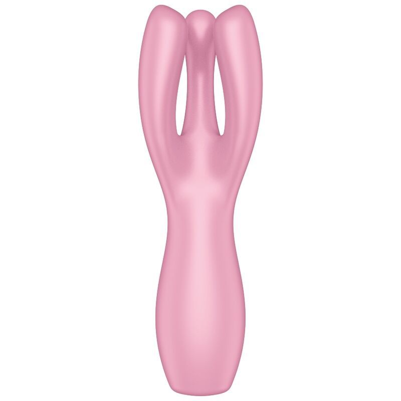 SATISFYER - VIBRATORE THREESOME 3 ROSA SATISFYER - THREESOME 3 VIBRATOR PINK