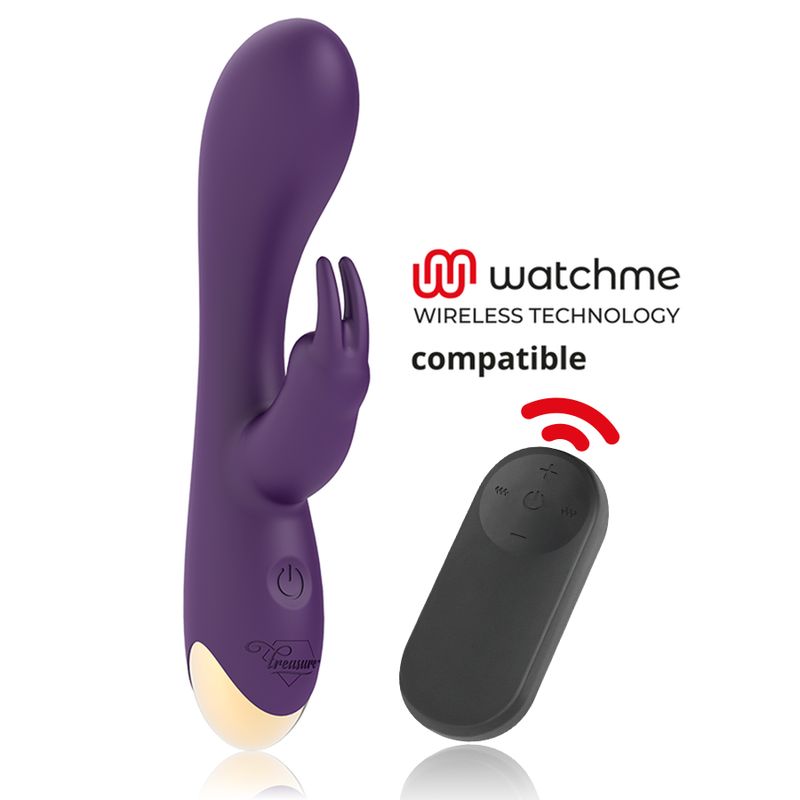 TREASURE - LAURENCE VIBRATORE RABBIT + TELECOMANDO WATCHME TREASURE - LAURENCE VIBRATORE RABBIT + TELECOMANDO WATCHME