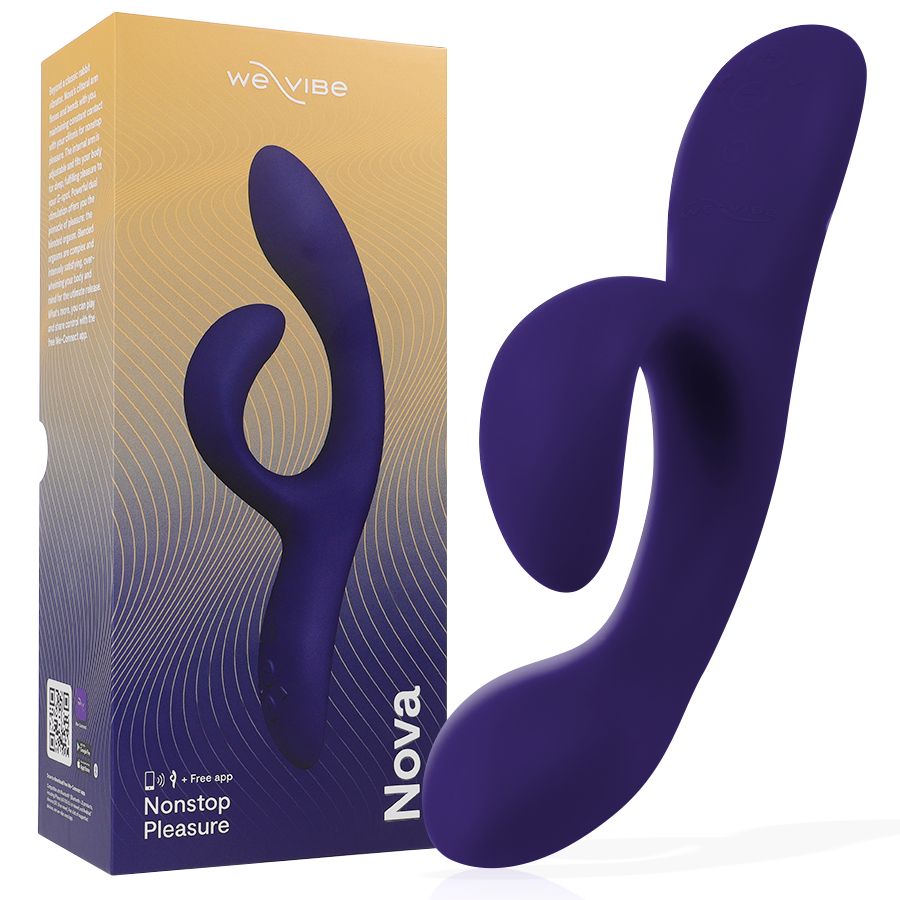 WE-VIBE - VIBRATORE NOVA 3 RABBIT BLU NOTTE WE-VIBE - NOVA 3 RABBIT VIBRATOR MIDNIGHT BLUE