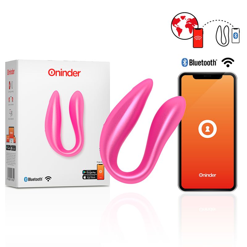 ONINDER - STIMOLATORE DEL PUNTO G E DEL CLITORALE LISBOA ROSA - APP GRATUITA ONINDER - STIMOLATORE DEL PUNTO G E DEL CLITORALE LISBOA ROSA - APP GRATUITA