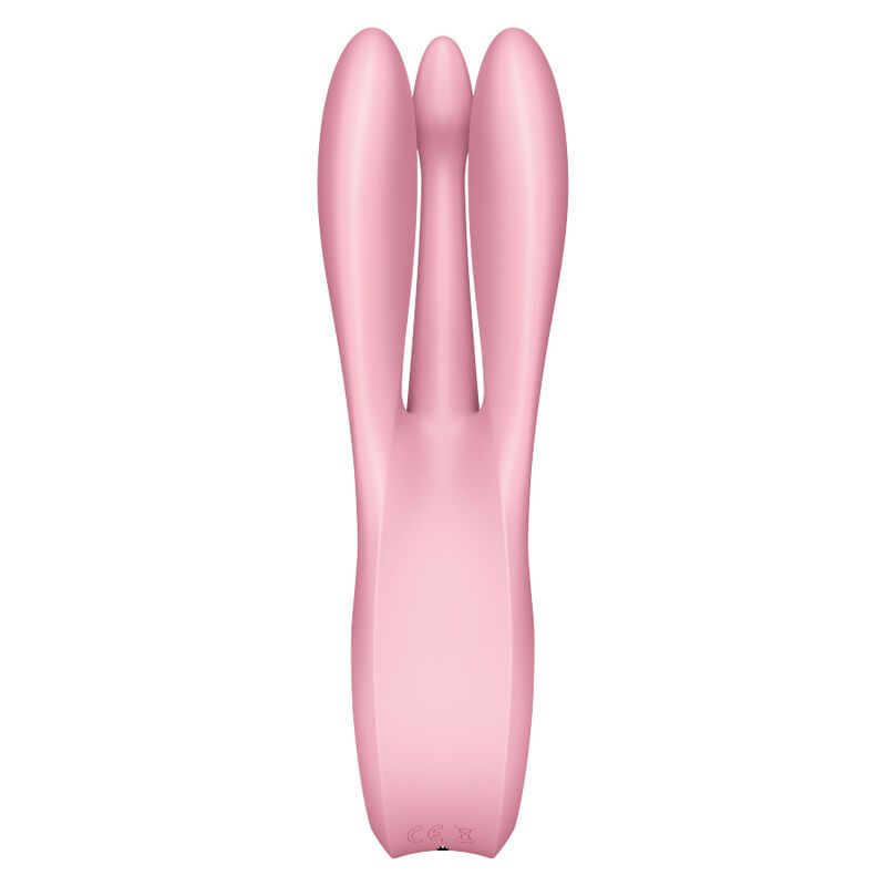 SATISFYER - THREESOME 1 VIBRATOR PINK
