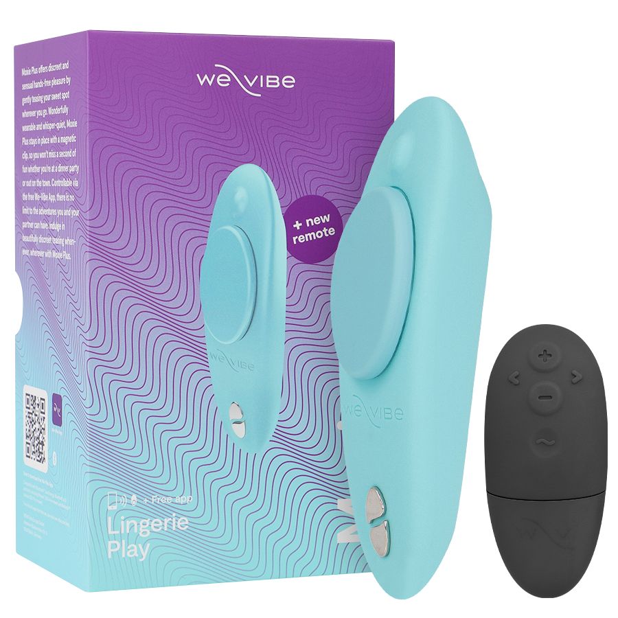 WE-VIBE - MOXIE + VIBRATORE CLITORALE AQUA WE-VIBE - MOXIE + VIBRATORE CLITORALE AQUA