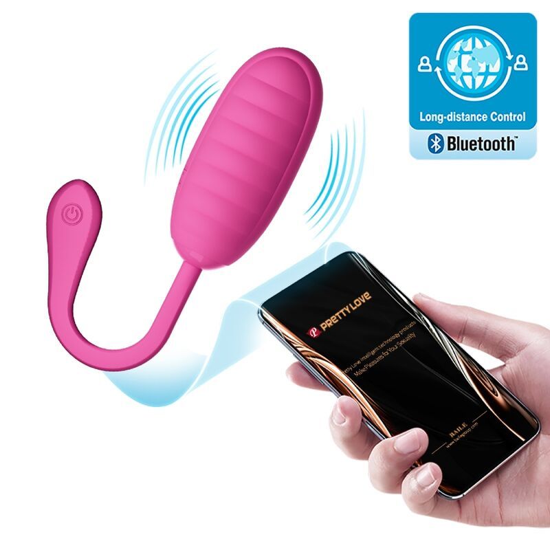 PRETTY LOVE - UOVO VIBRANTE RICARICABILE ROSA CATALINA PRETTY LOVE - CATALINA PINK RECHARGEABLE VIBRATING EGG