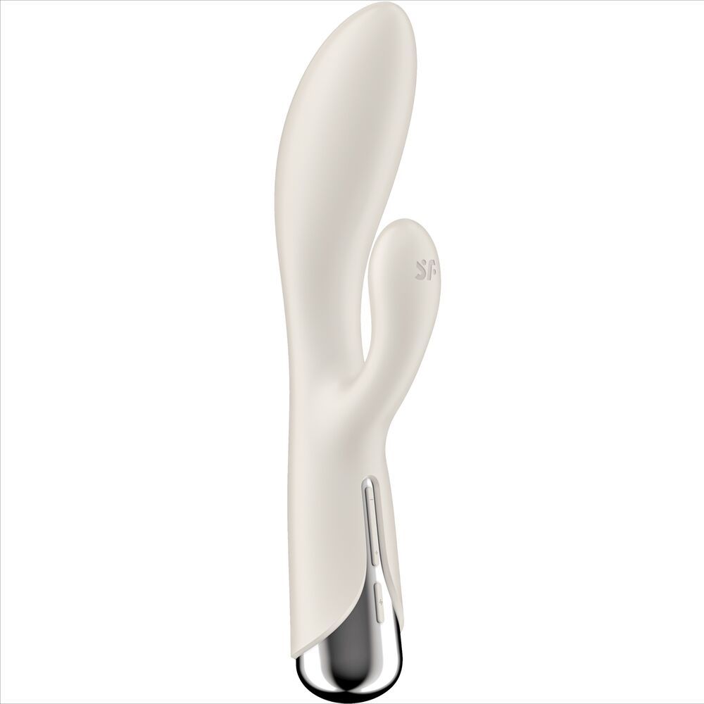 SATISFYER - SPINNING RABBIT 1 STIMOLAZIONE CLITORIDE E PUNTO G BEIGE SATISFYER - SPINNING RABBIT 1 STIMOLAZIONE CLITORIDE E PUNTO G BEIGE