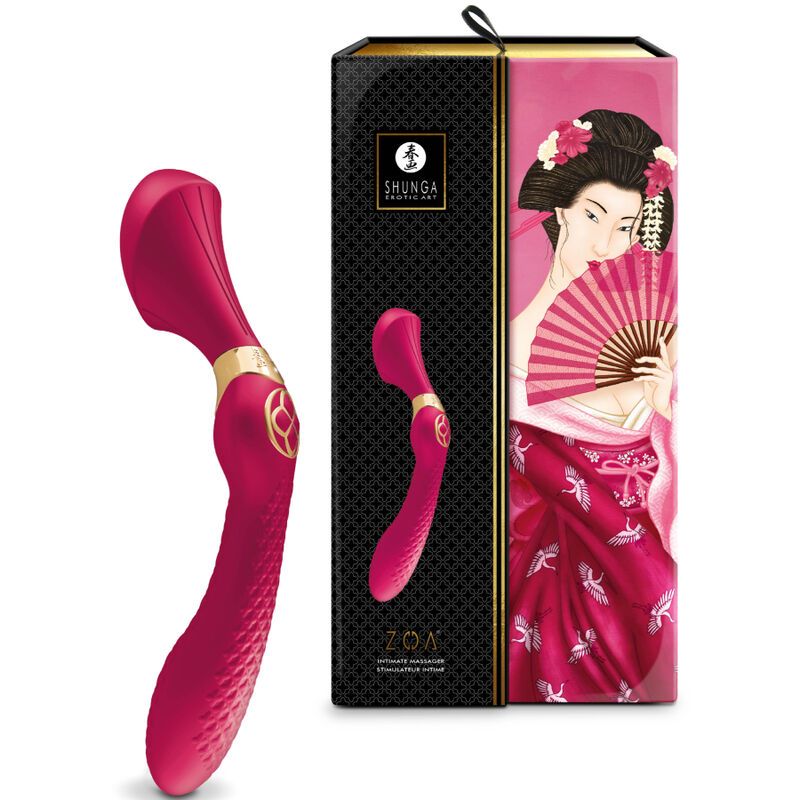 SHUNGA - MASSAGGIATORE INTIMO ZOA FUCSIA SHUNGA - ZOA INTIMATE MASSAGER FUCHSIA