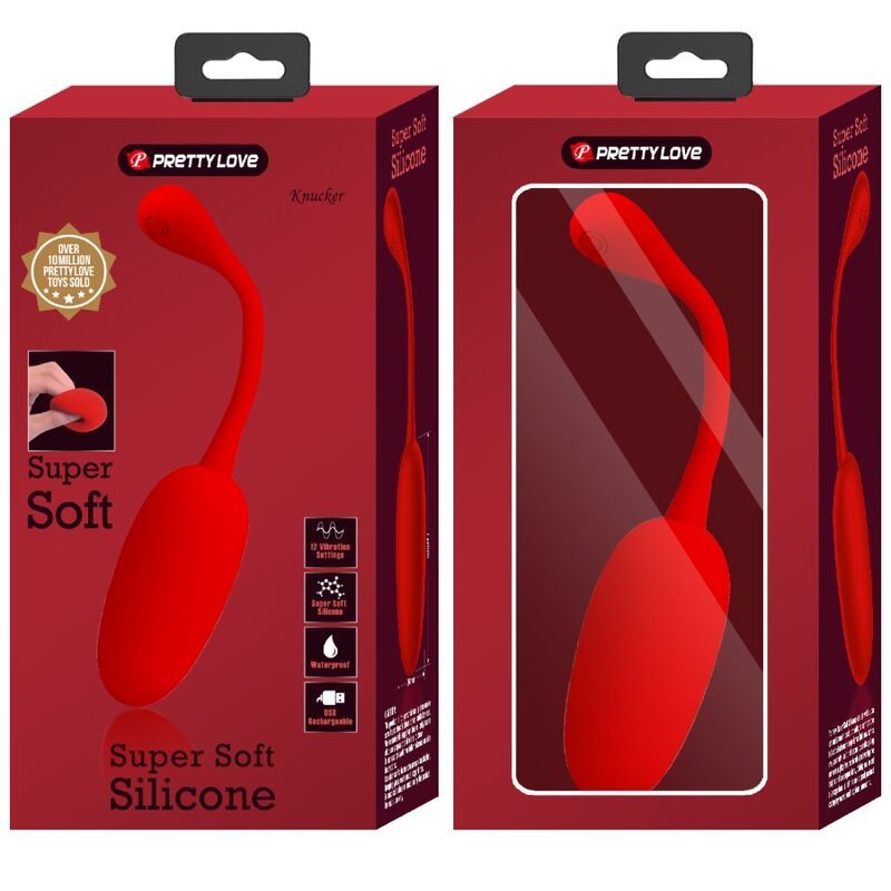 PRETTY LOVE - UOVO VIBRANTE RICARICABILE KNUCKER ROSSO PRETTY LOVE - UOVO VIBRANTE RICARICABILE KNUCKER ROSSO