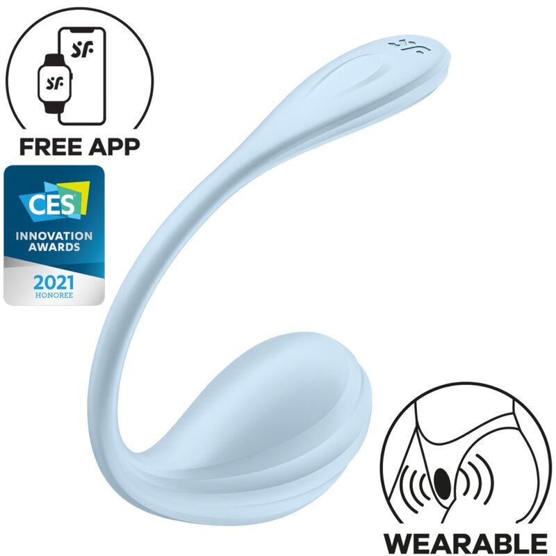 SATISFYER - STIMOLATORE PUNTO G PETALE LISCIO SKY BLUE APP GRATUITA SATISFYER - STIMOLATORE PUNTO G PETALE LISCIO SKY BLUE APP GRATUITA