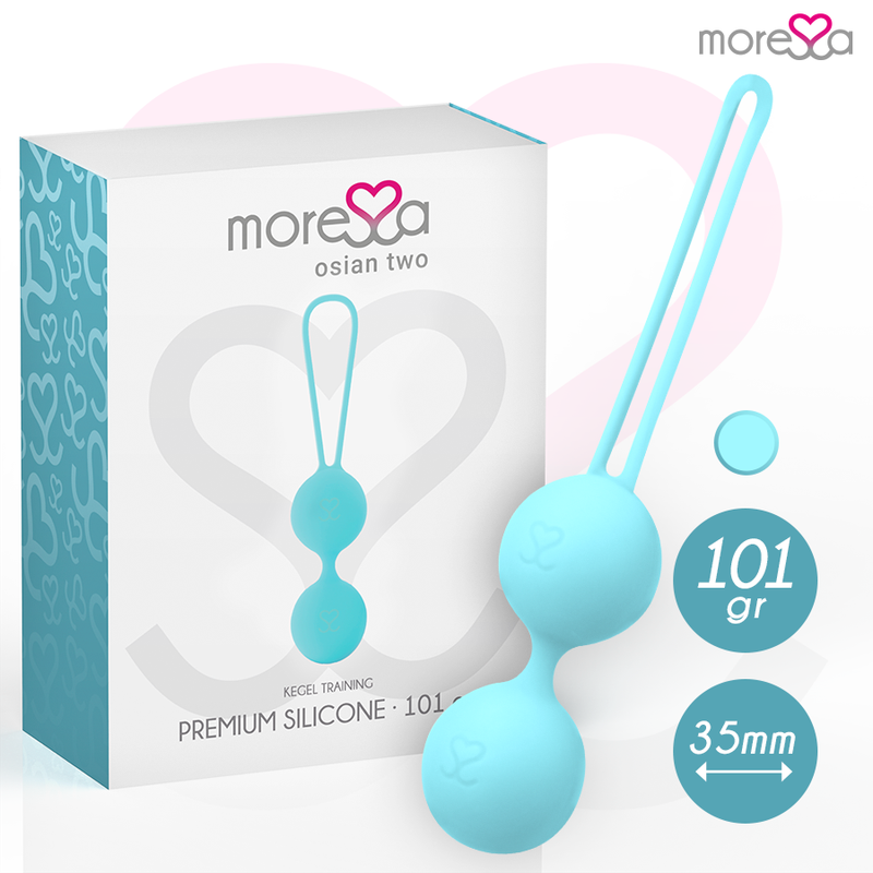 MORESSA - OSIAN TWO PREMIUM TURQUOISE SILICONE