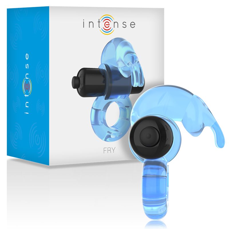 INTENSE - ANELLO VIBRANTE FRY BLU INTENSE - FRY BLUE VIBRATING RING