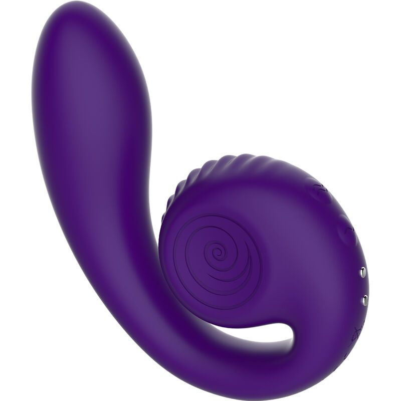 SNAIL VIBE - GIZI DUAL STIMOLATORE VIOLA SNAIL VIBE - GIZI DUAL STIMULATOR PURPLE