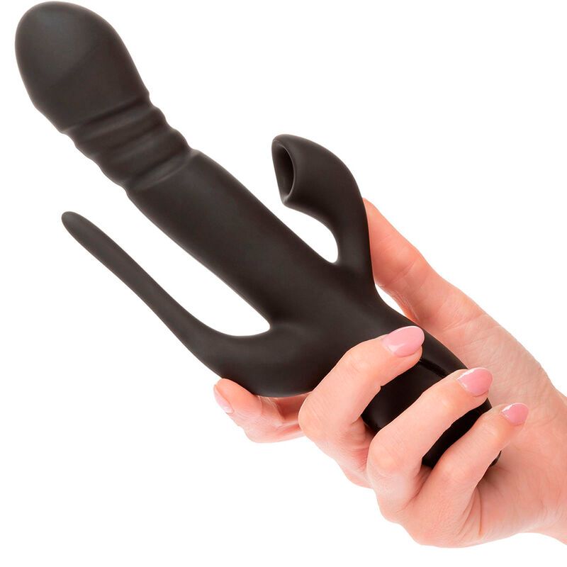 CALEXOTICS - VIBRATORE TRIPLE EUPHORIA NERO CALEXOTICS - VIBRATORE TRIPLE EUPHORIA NERO