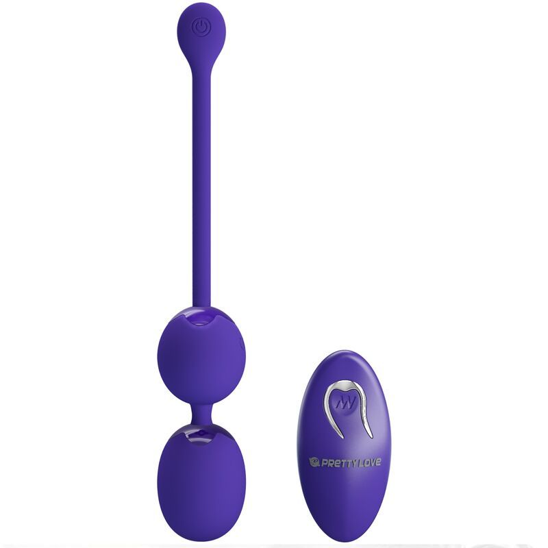 PRETTY LOVE - SFERE PER TELECOMANDO WILLIE YOUTH E VIBRAZIONE VIOLETTO PRETTY LOVE - WILLIE YOUTH REMOTE CONTROL BALLS & VIOLET VIBRATION