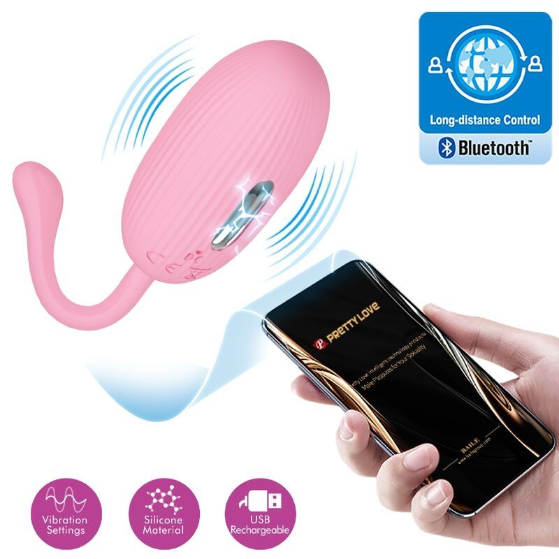 PRETTY LOVE - UOVO VIBRANTE RICARICABILE DOREEN PINK PRETTY LOVE - UOVO VIBRANTE RICARICABILE DOREEN PINK