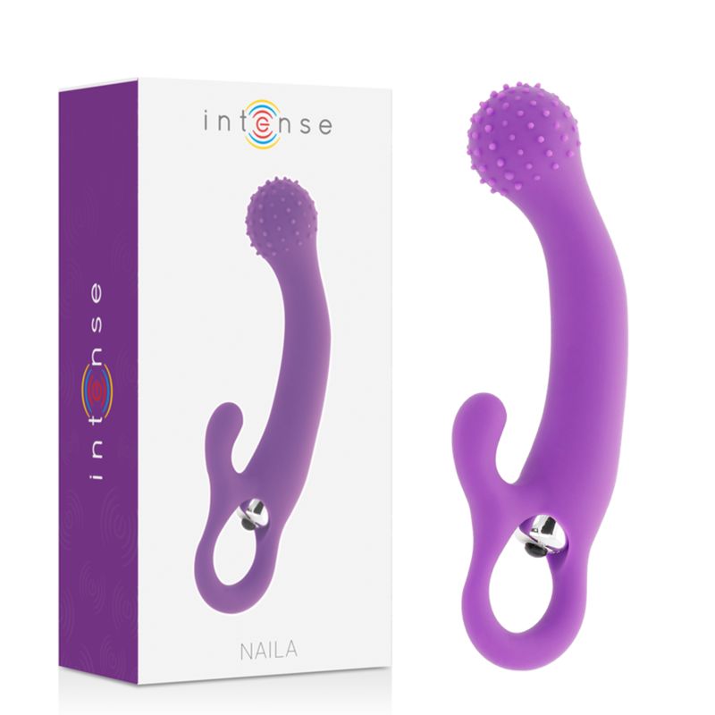 INTENSE - NAILA VIBRANTE IN SILICONE LILLA INTENSE - NAILA VIBRATING SILICONE LILAC