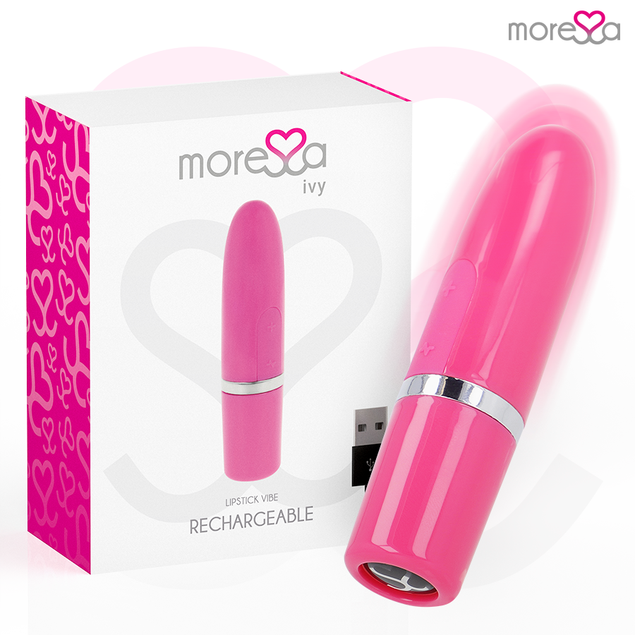 MORESSA - IVY VIBRATORE STIMOLATORE DA VIAGGIO ROSA MORESSA - IVY VIBRATOR STIMULATOR TRAVEL PINK