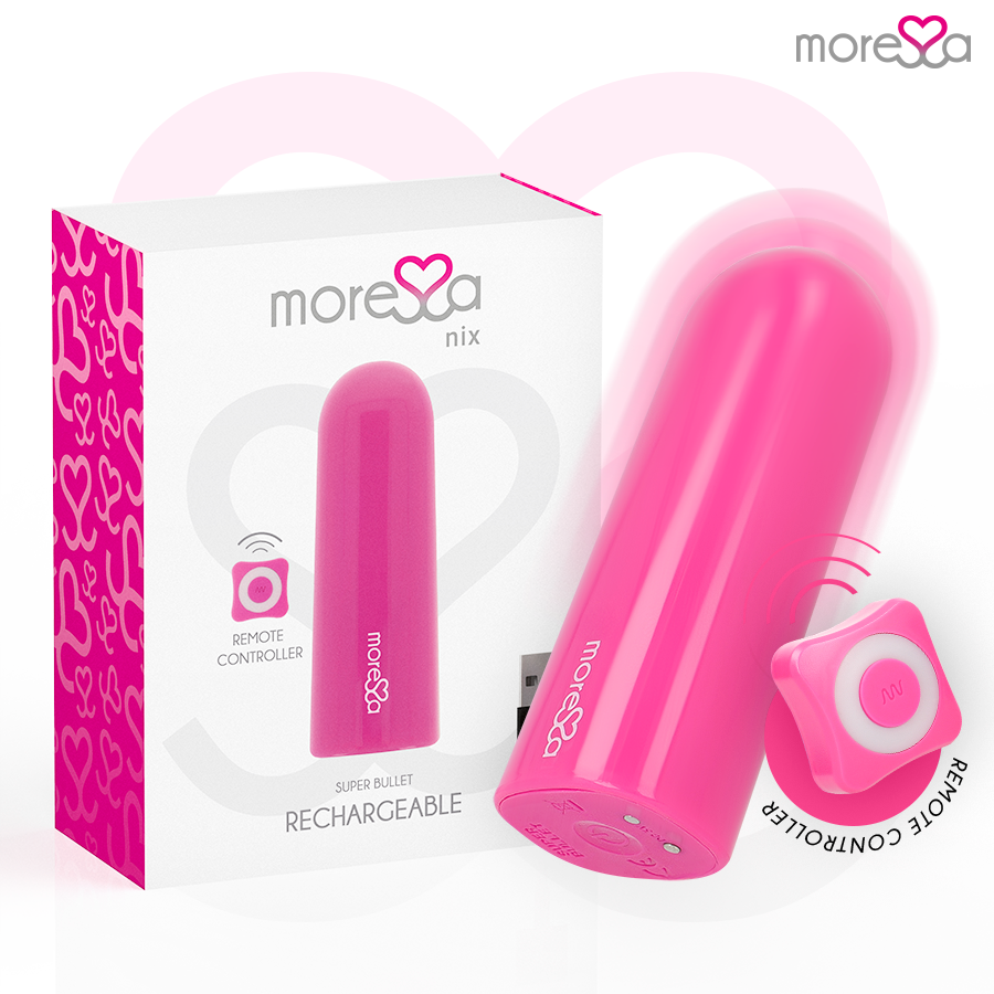 MORESSA - TELECOMANDO VIBRATORE NIX ROSA MORESSA - NIX VIBRATOR REMOTE CONTROL PINK