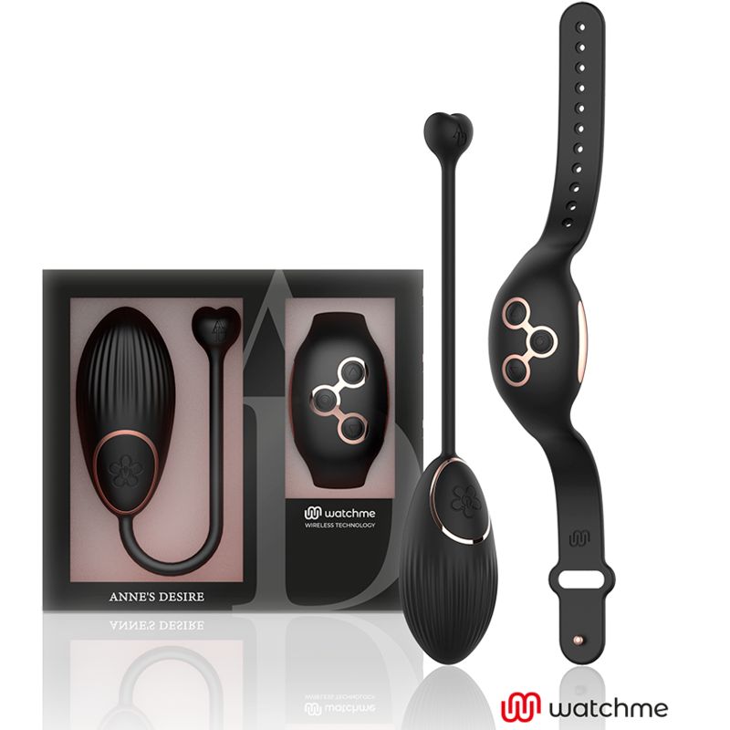 ANNE'S DESIRE - EGG TECNOLOGIA DI CONTROLLO REMOTO WATCHME NERO/ORO ANNE'S DESIRE - EGG TECNOLOGIA DI CONTROLLO REMOTO WATCHME NERO/ORO