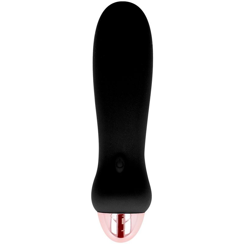 DOLCE VITA - VIBRATORE RICARICABILE CINQUE NERO A 7 VELOCIT�
