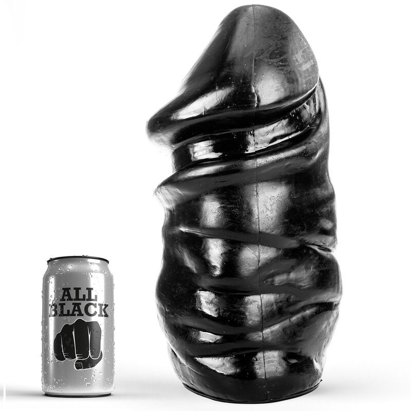 ALL BLACK - PENE ANALE 33 CM ALL BLACK - PENE ANALE 33 CM