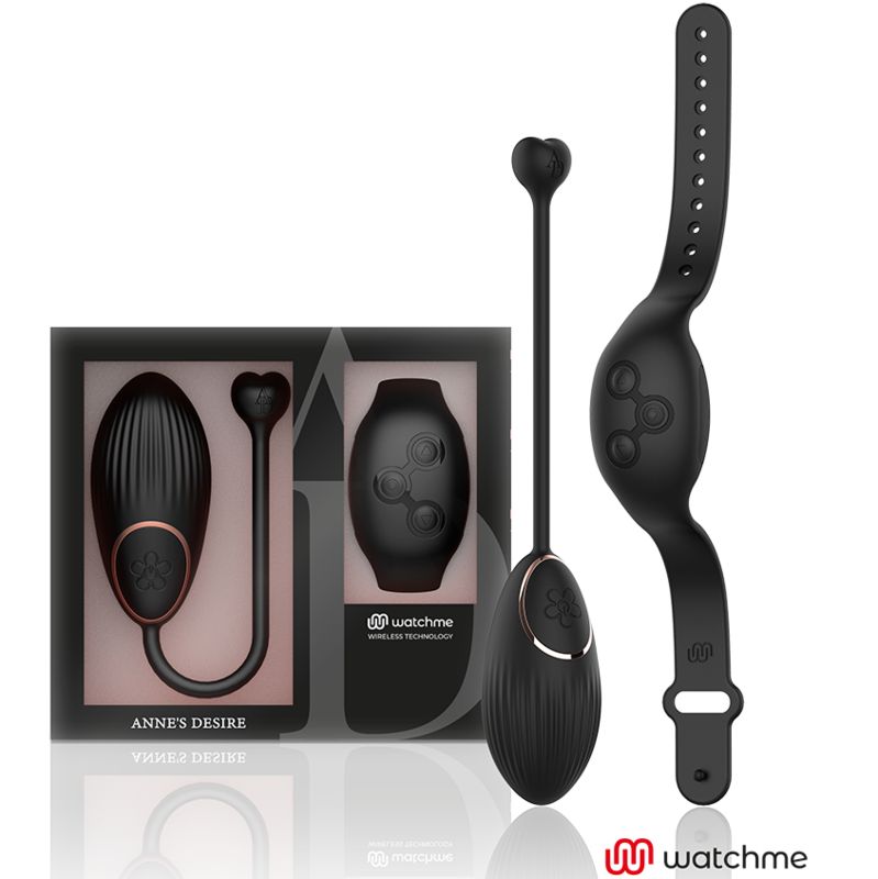 ANNE'S DESIRE - EGG TECNOLOGIA DI CONTROLLO REMOTO WATCHME NERO ANNE'S DESIRE - EGG TECNOLOGIA DI CONTROLLO REMOTO WATCHME NERO