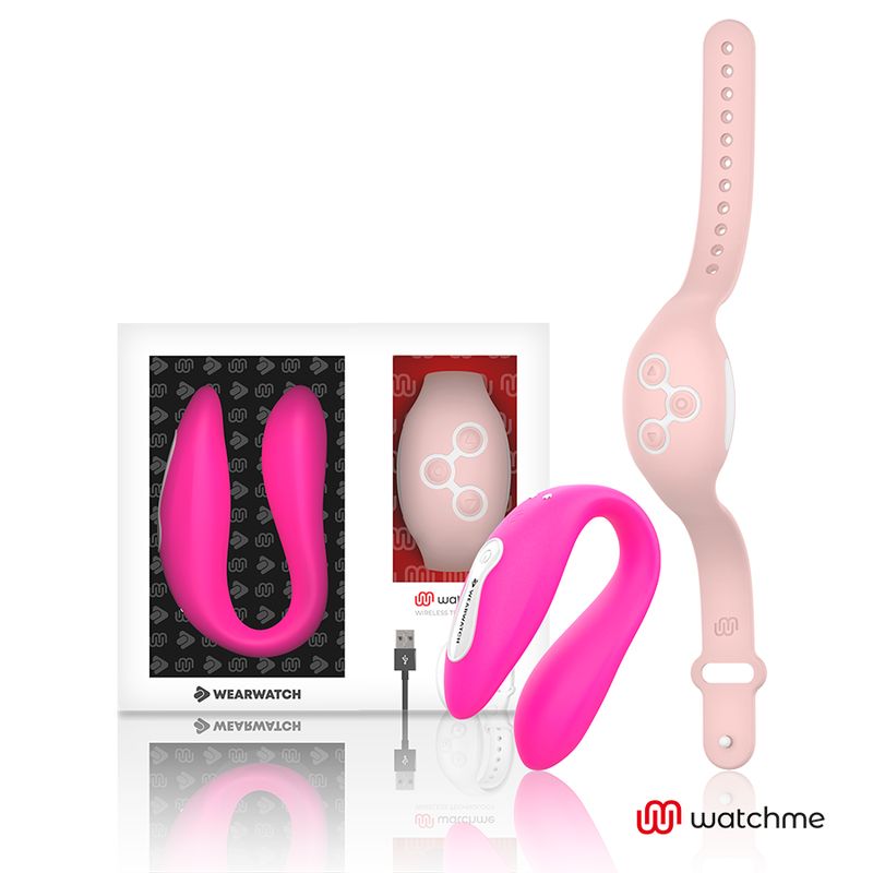 WEARWATCH - VIBRATORE WATCHME DOPPIA TECNOLOGIA FUCSIA / ROSA WEARWATCH - WATCHME DUAL TECHNOLOGY VIBRATOR FUCHSIA / PINK