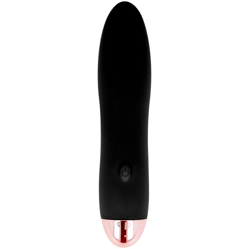 DOLCE VITA - VIBRATORE RICARICABILE QUATTRO NERO A 7 VELOCIT� DOLCE VITA - RECHARGEABLE VIBRATOR FOUR BLACK 7 SPEEDS