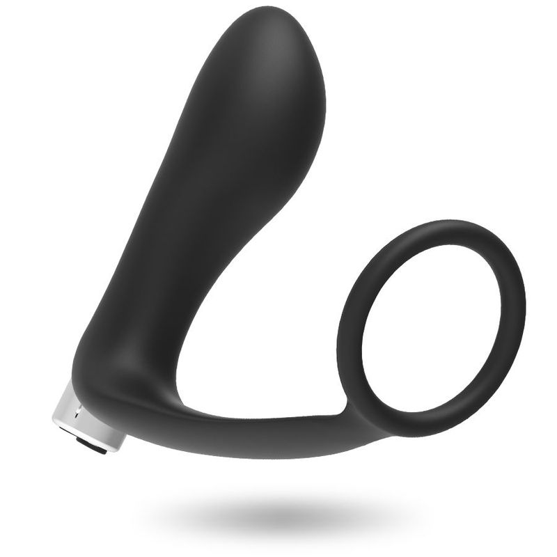 ADDICTED TOYS - VIBRATORE PROSTATICO RICARICABILE MODELLO 1 - NERO ADDICTED TOYS - PROSTATIC VIBRATOR RECHARGEABLE MODEL 1 - BLACK