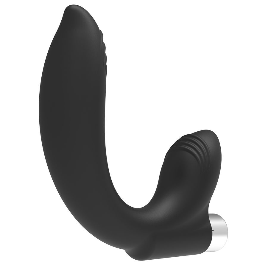 ADDICTED TOYS - VIBRATORE PROSTATICO RICARICABILE MODELLO 7 - NERO ADDICTED TOYS - PROSTATIC VIBRATOR RECHARGEABLE MODEL 7 - BLACK