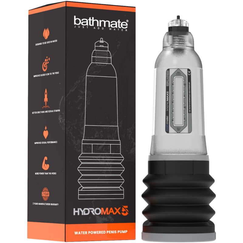 BATHMATE - HYDROMAX 5 TRASPARENTE BATHMATE - HYDROMAX 5 TRASPARENTE