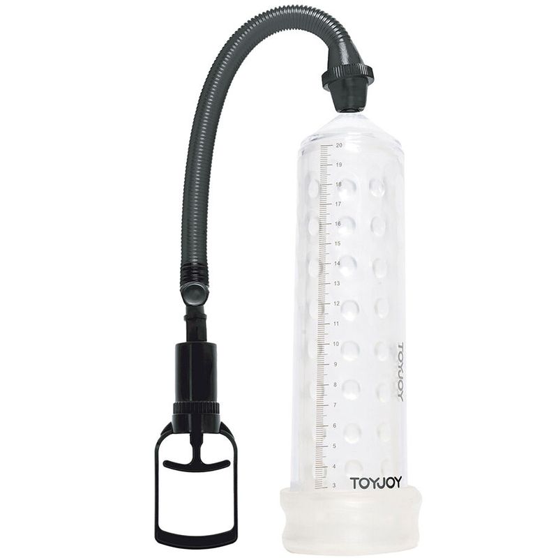 TOYJOY - POMPA PER MASSAGGI POTENTE CON MANICOTTO TRASPARENTE TOYJOY - POWERFUL MASSAGE PUMP WITH TRANSPARENT SLEEVE