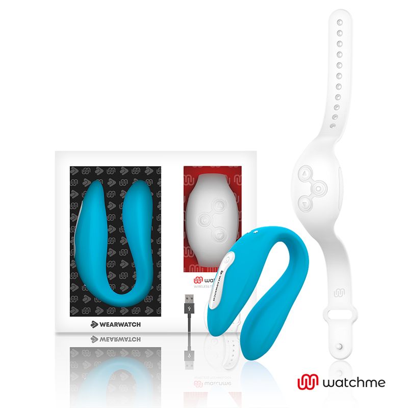WEARWATCH - WATCHME VIBRATORE A DOPPIA TECNOLOGIA INDIGO/SNOW WEARWATCH - WATCHME VIBRATORE A DOPPIA TECNOLOGIA INDIGO/SNOW