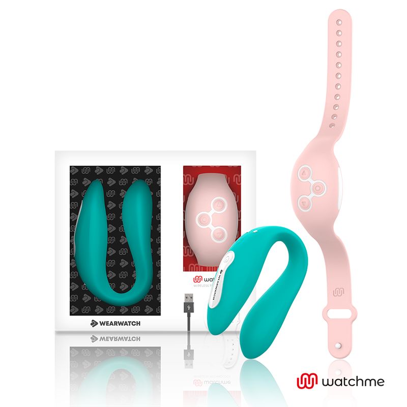 WEARWATCH - WATCHME VIBRATORE A DOPPIA TECNOLOGIA ACQUA DI MARE / ROSA WEARWATCH - WATCHME DUAL TECHNOLOGY VIBRATOR SEA WATER / PINK