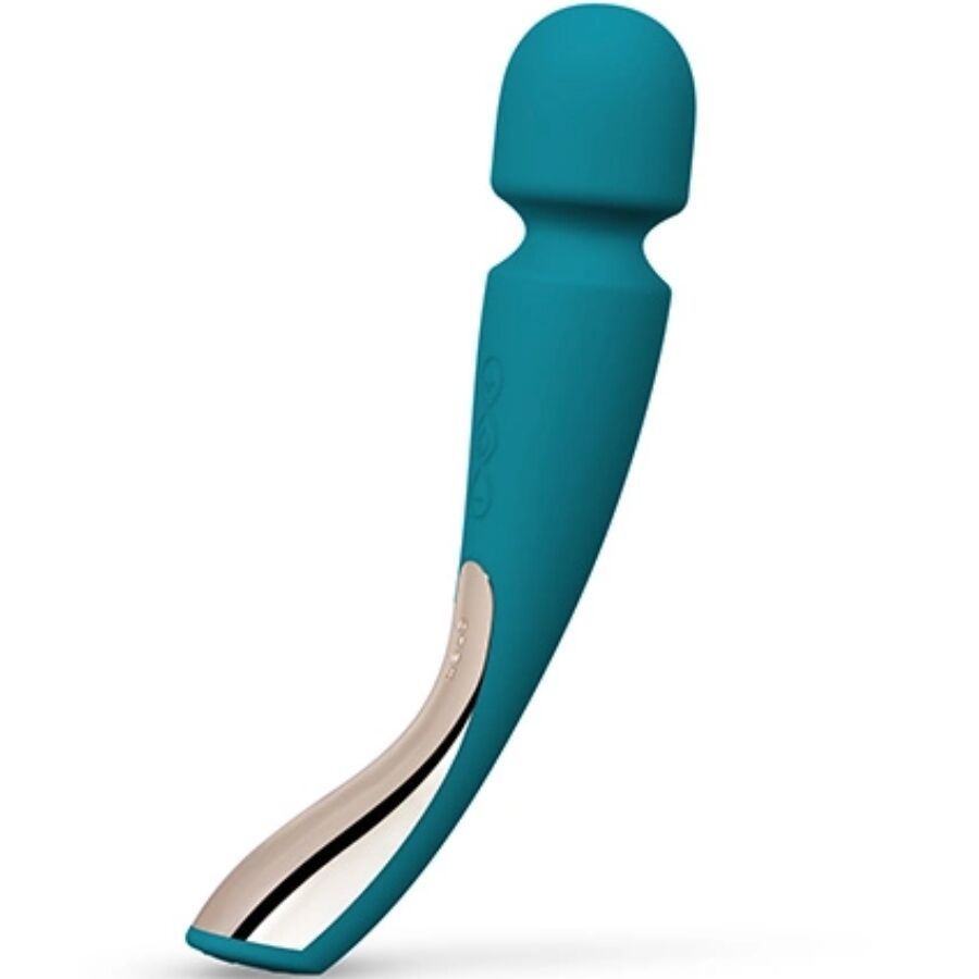 LELO - MASSAGGIATORE SMART MEDIUM WAND 2 AQUA LELO - SMART MEDIUM WAND 2 OCEAN BLUE MASSAGER