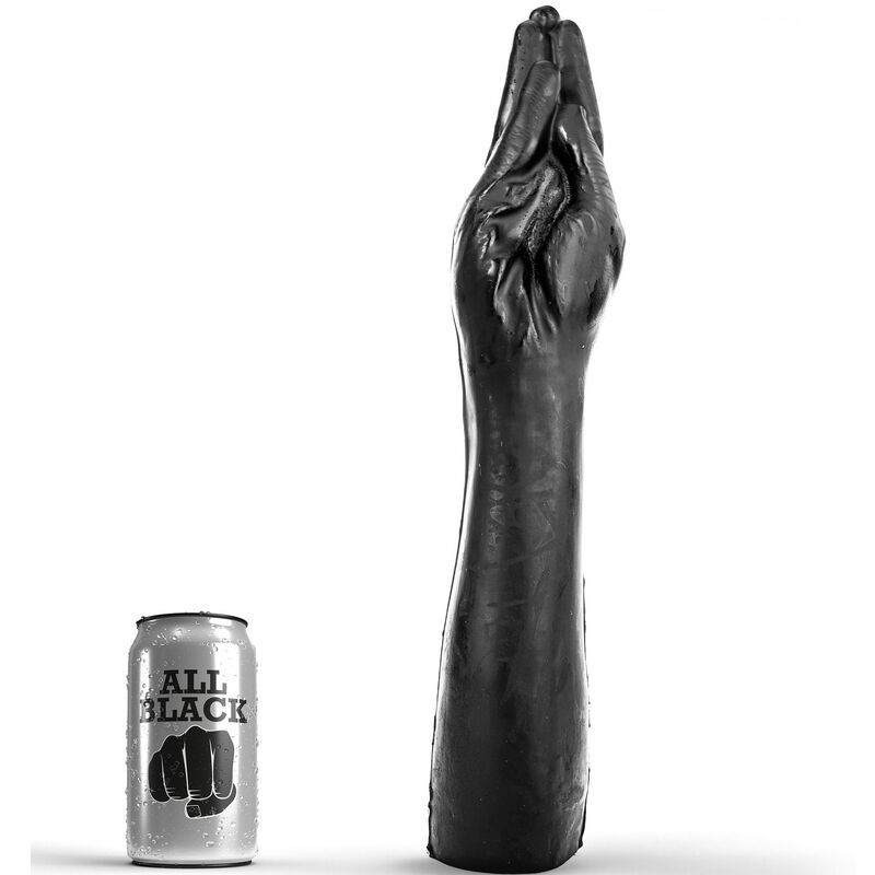 ALL BLACK - PUGNO GIGANTE 40 CM ALL BLACK - FIST GIANT FISTING 40 CM