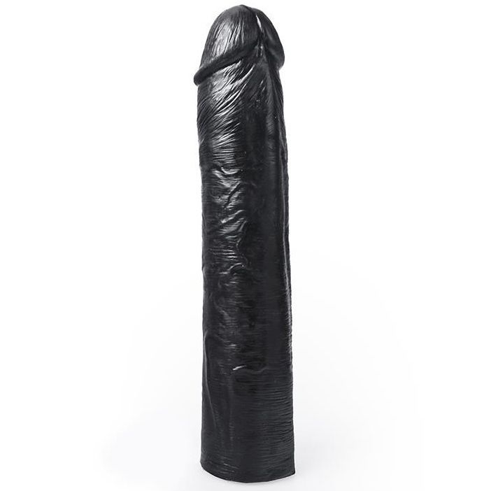 HUNG SYSTEM - DILDO REALISTICO COLORE NERO BENNY 25,5 CM HUNG SYSTEM - REALISTIC DILDO BLACK COLOR BENNY 25.5 CM