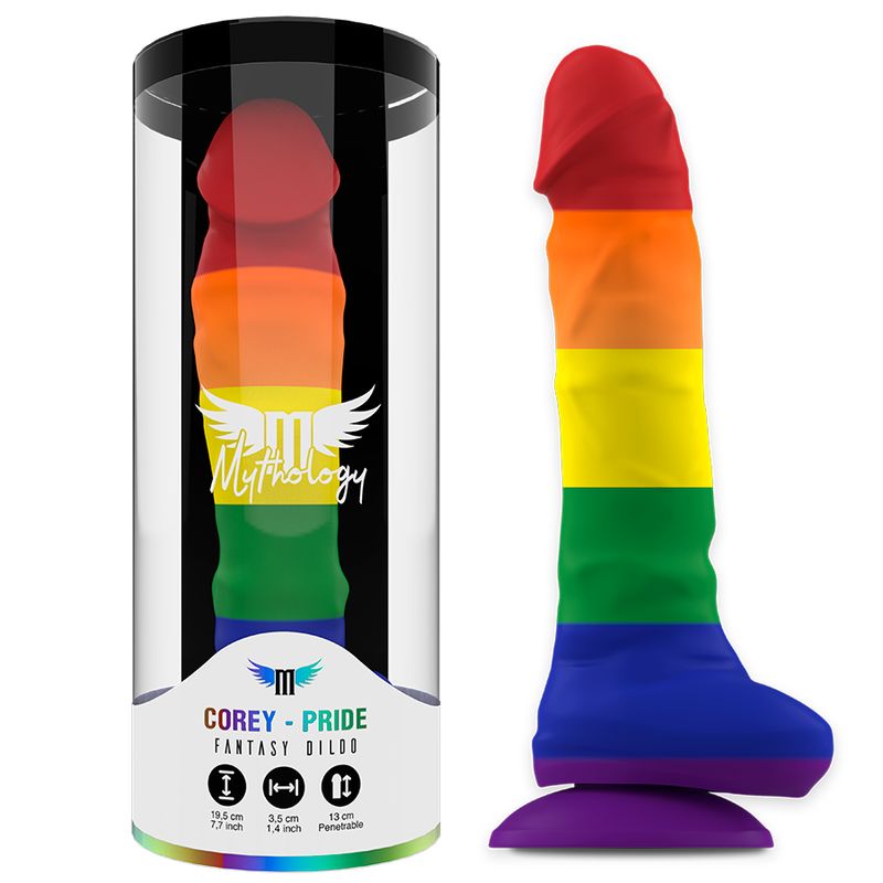 MYTHOLOGY - COREY PRIDE DILDO L MYTHOLOGY - COREY PRIDE DILDO L