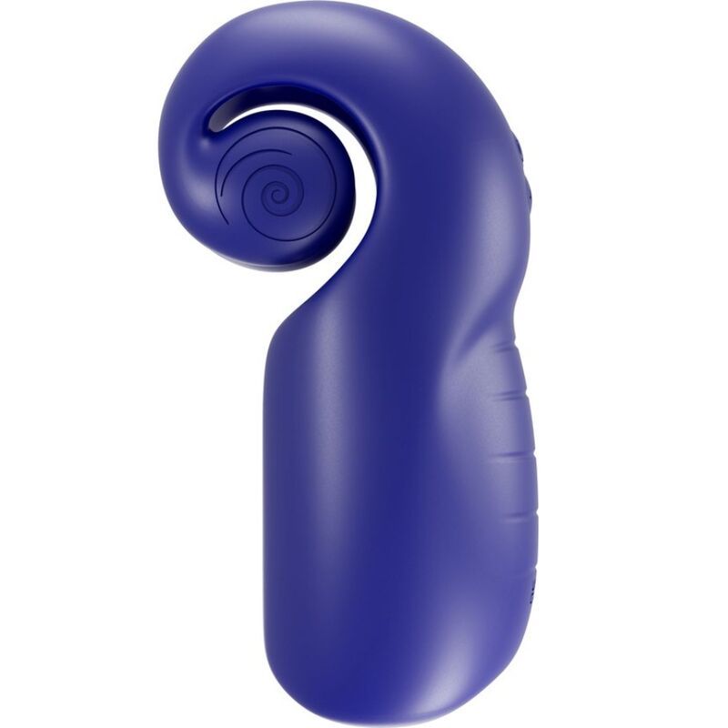 SNAIL VIBE - EVO PER LUI MASTURBATORE MASCHILE SLIDE NROLL BLU SCURO SNAIL VIBE - EVO FOR HIM MALE MASTURBATOR SLIDE NROLL DARK BLUE