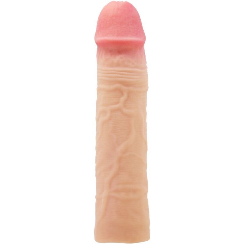 PRETTY LOVE - GUAINA PER PENE CHELSEA CON ESTENSIONE DA 7,6 CM FLESH PRETTY LOVE - CHELSEA PENIS SLEEVE WITH 7.6 CM EXTENSION FLESH